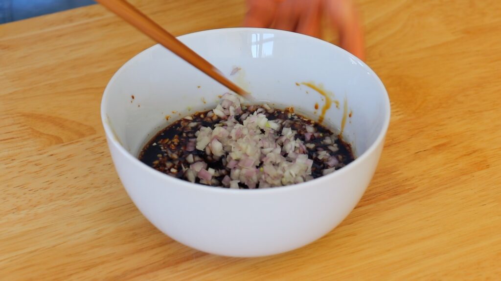 Lemongrass Pork Chop 2. Marinate