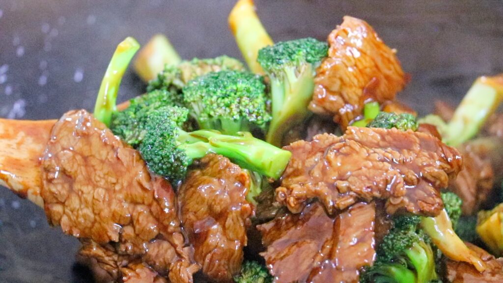 Beef and Broccoli 6. Combine
