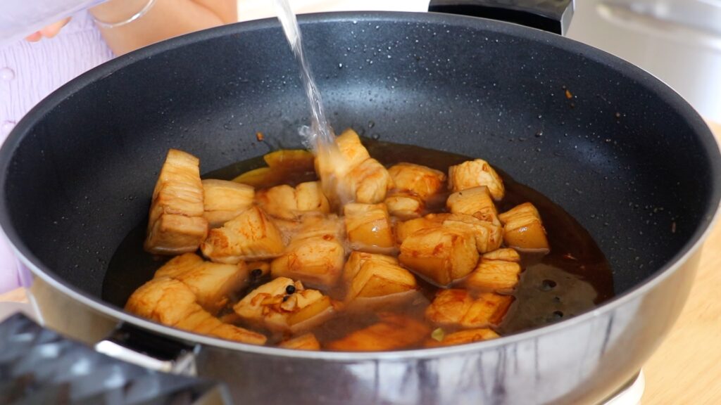 Pork Adobo 3. Braise