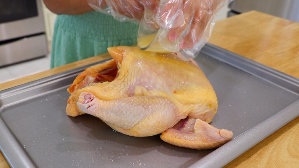 Chicken with Ginger Scallion 1. Prepare the Chicken