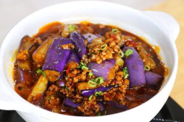 Eggplants in Garlic Sauce Recipe