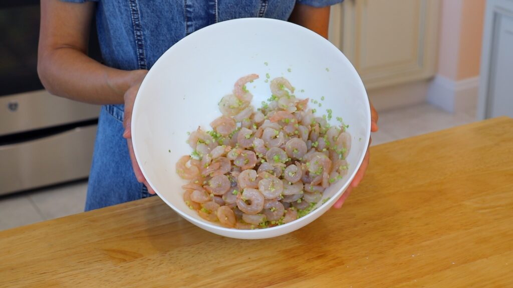 Shrimp Dumplings Rice Paper 1. Filling