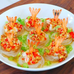 Steamed Shrimp w Glass Noodles