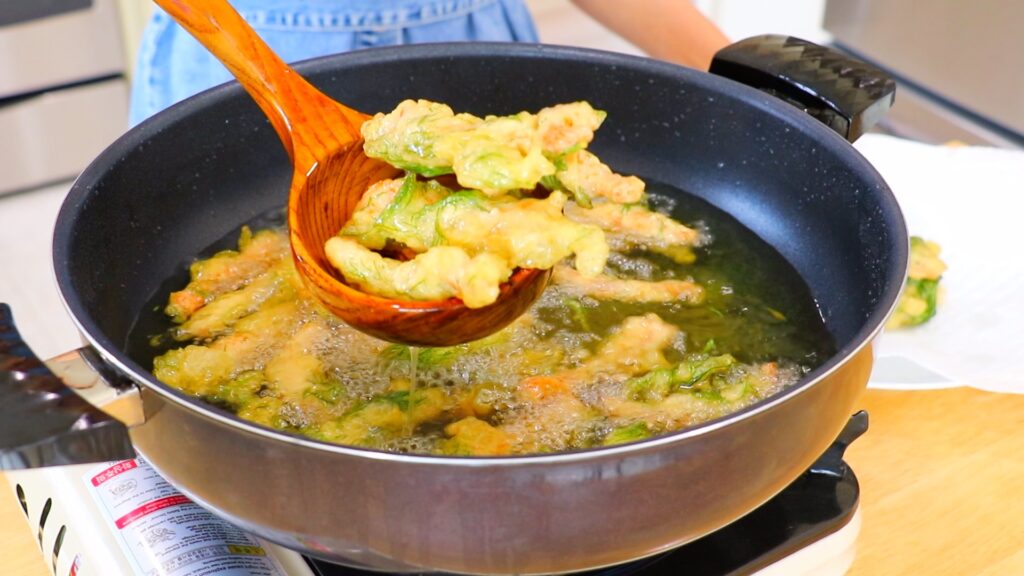 Crispy Pork with Dill 4. Fry 2nd