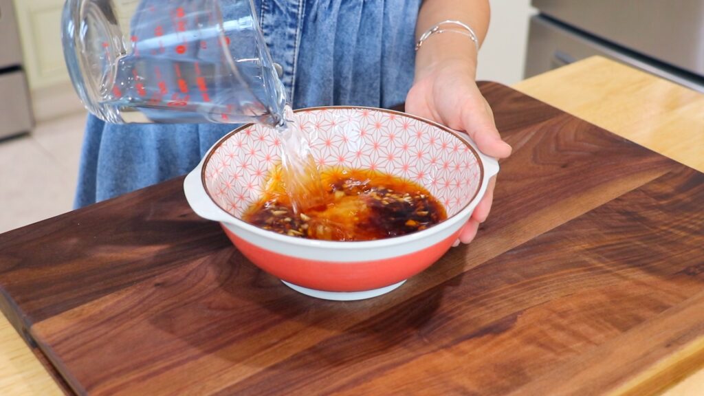 Honey Garlic Chicken 3. Sauce