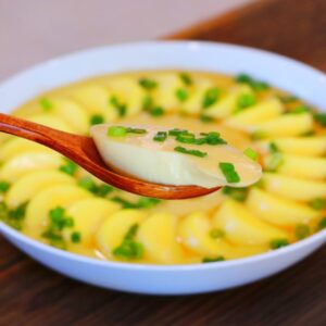 Steamed Eggs with Tofu