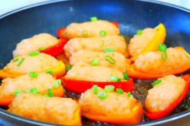 Shrimp Stuffed Mini Sweet Peppers