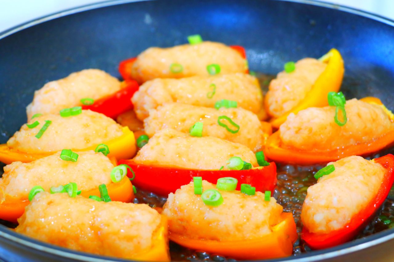Shrimp Stuffed Mini Sweet Peppers