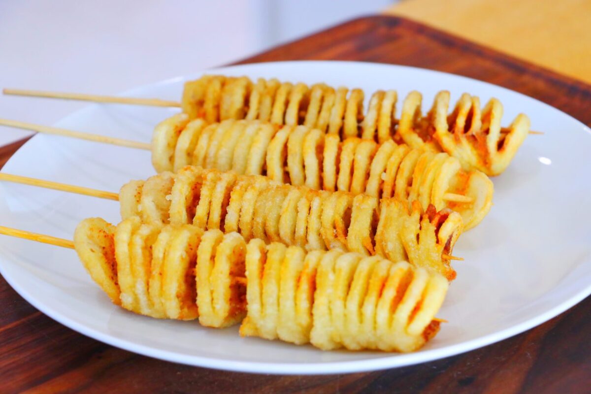 Crispy Spiral Eggplants