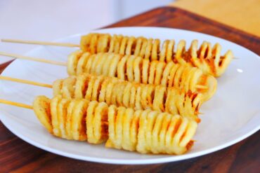 Crispy Spiral Eggplants