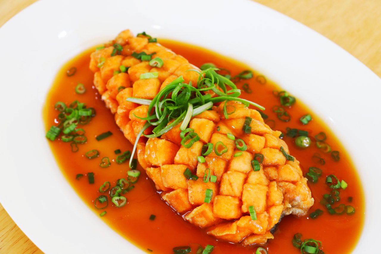 Crispy Teriyaki Blooming Salmon Recipe