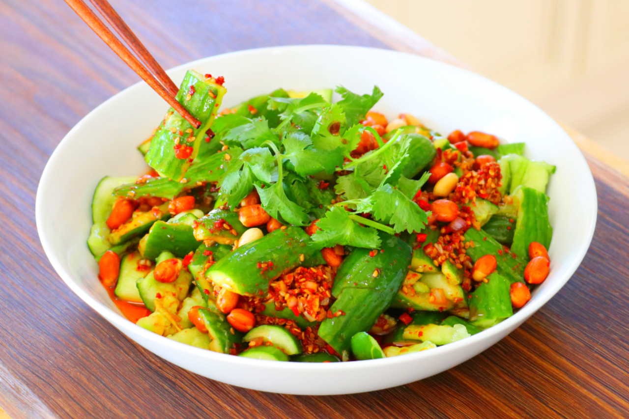 Chinese Smashed Cucumber Salad