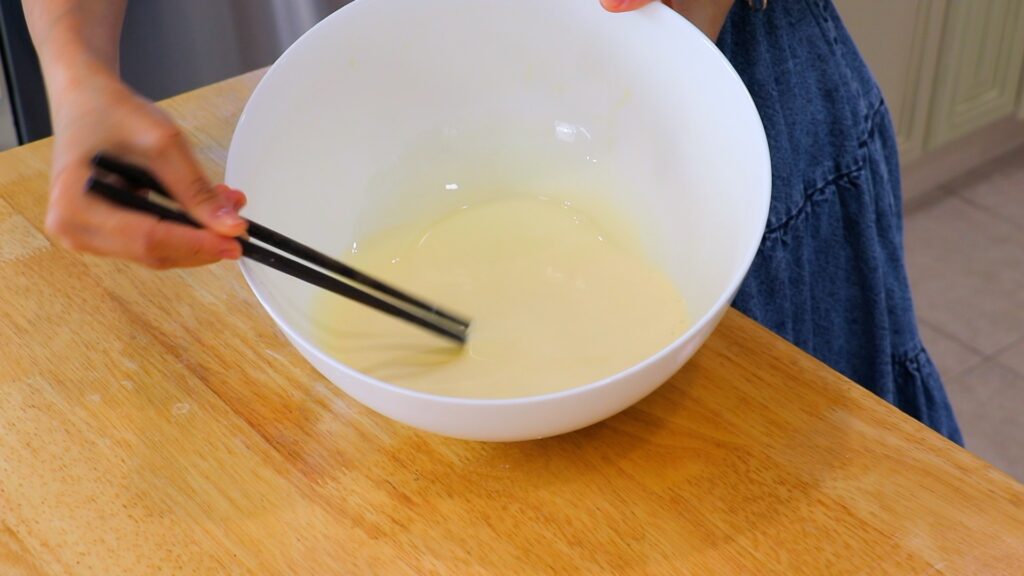 Sesame Chicken 4. Batter