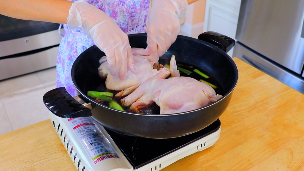 30 Min Soy Sauce Chicken 2. Braise the Chicken