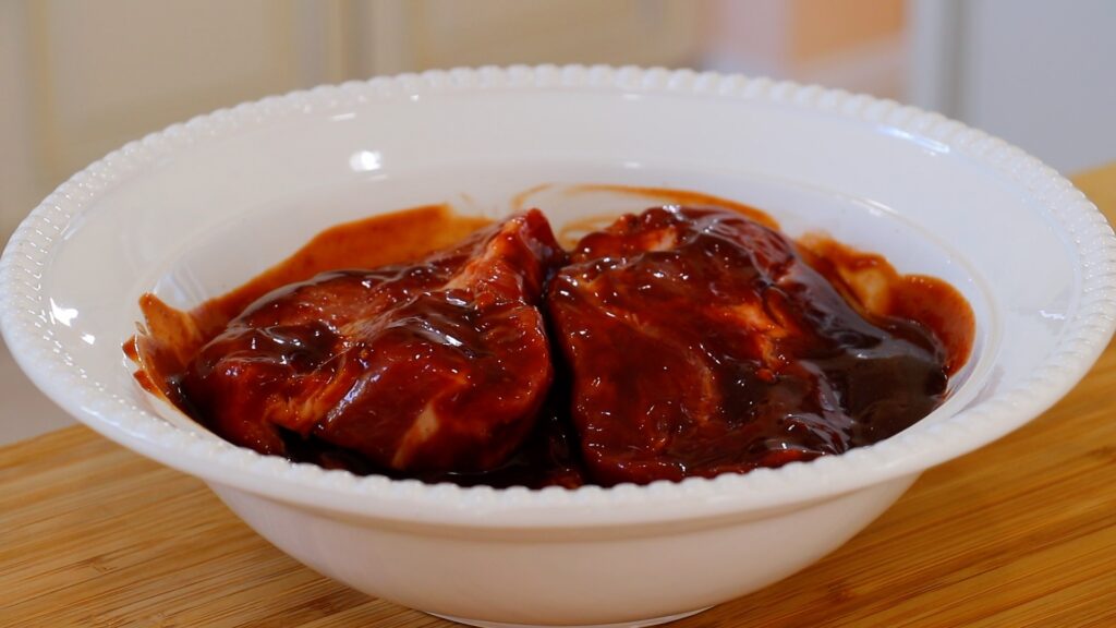 30 Min Char Siu Pork 2. Marianate