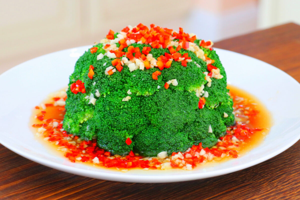 Broccoli with Garlic Sauce Recipe