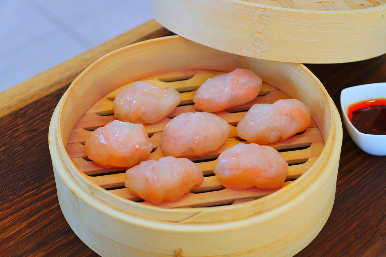 Steamed Rice Paper Shrimp Dumplings