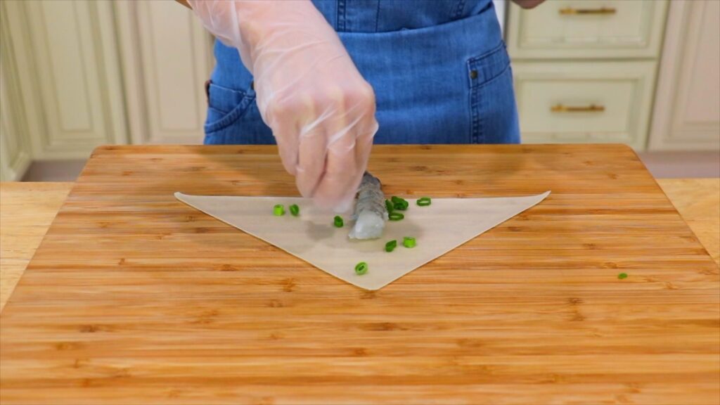 Fried Scallion Shrimp 1