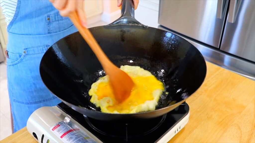 3-Min Egg Fried Rice 3. Stir-Fry Eggs