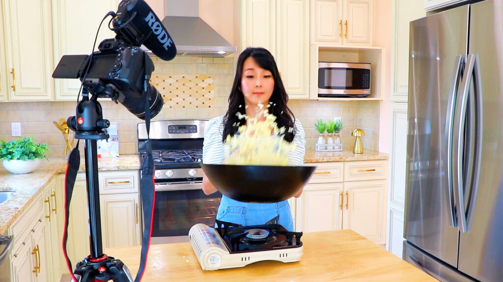 3-Min Egg Fried Rice CiCi Behind 2