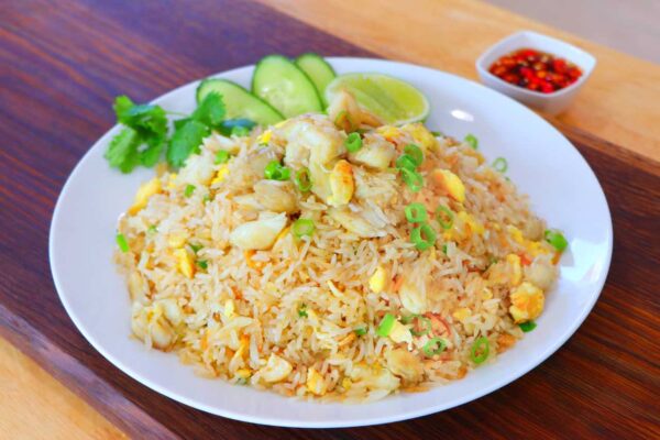 10-Min Thai Crab Fried Rice Recipe