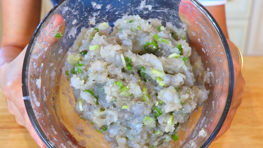 30-Min Shrimp Wonton Soup 1. Filling