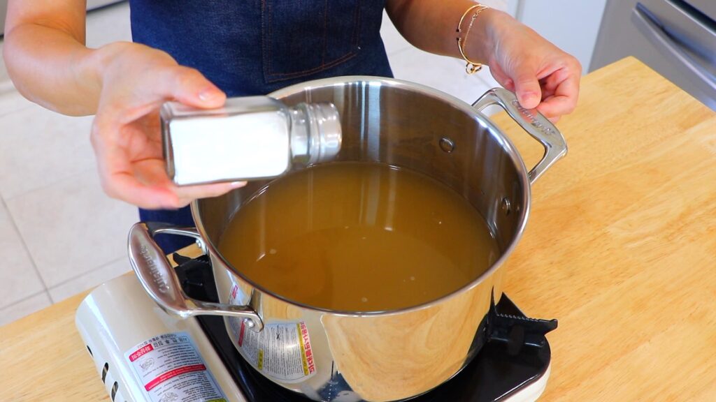10-Min Chicken and Corn Egg Drop Soup 1