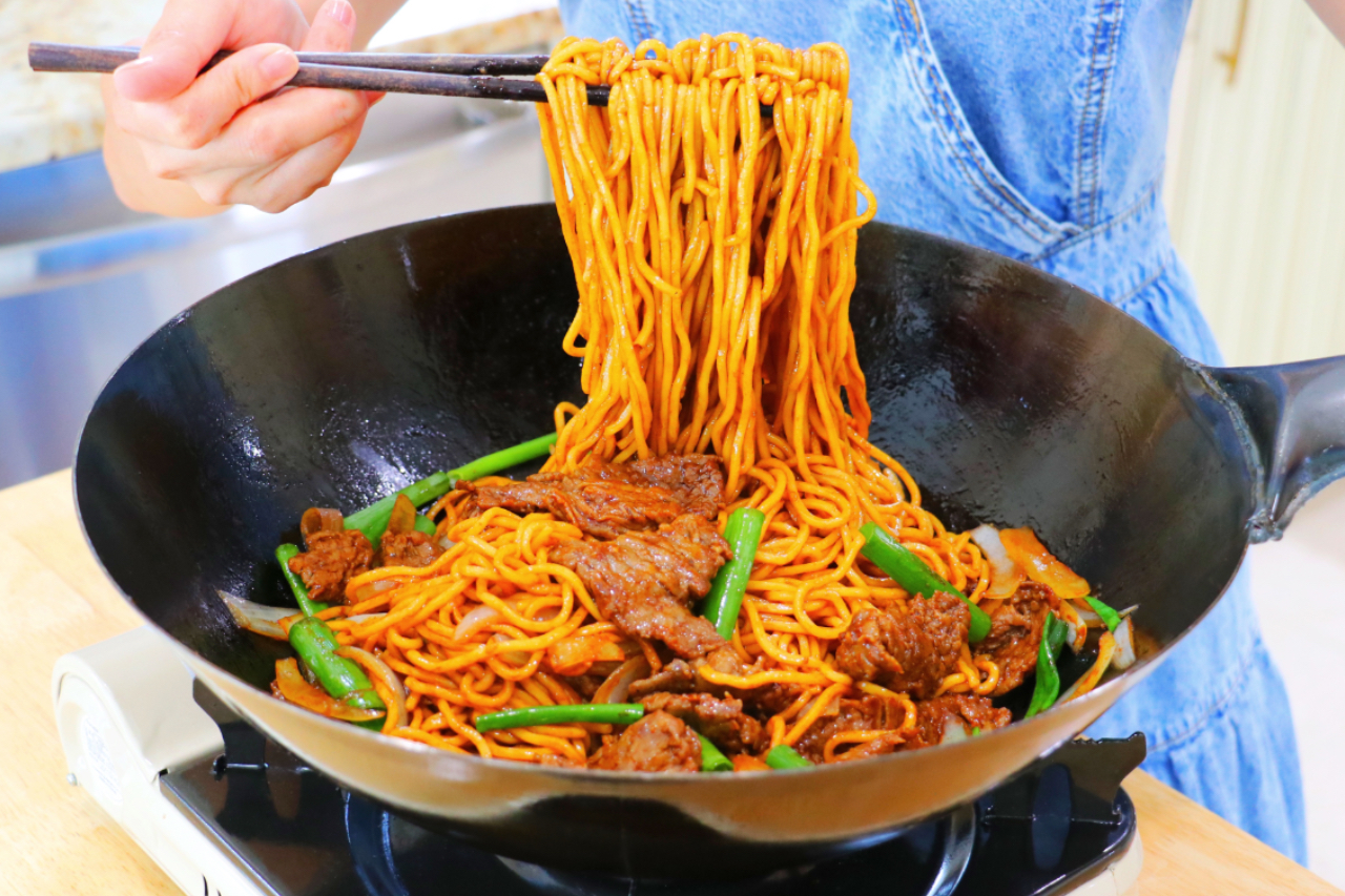 North American Beef Lo Mein Recipe