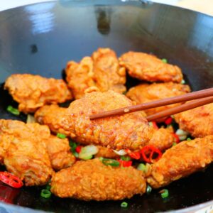 Salt and Pepper Fried Chicken Wings