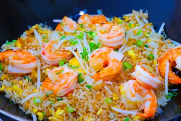 9-Min Shrimp Fried Rice Recipe