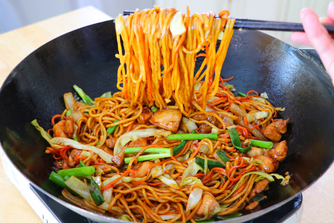 Chicken Teriyaki Lo Mein Recipe