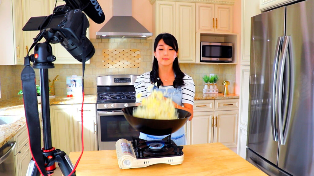 9-Min Shrimp Fried Rice 6. Toss the Rice