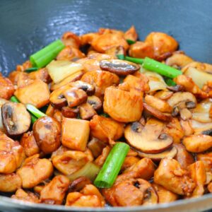 Chicken and Mushroom Stir-Fry