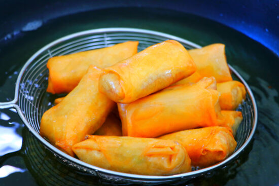 30-Min Chicken Spring Rolls