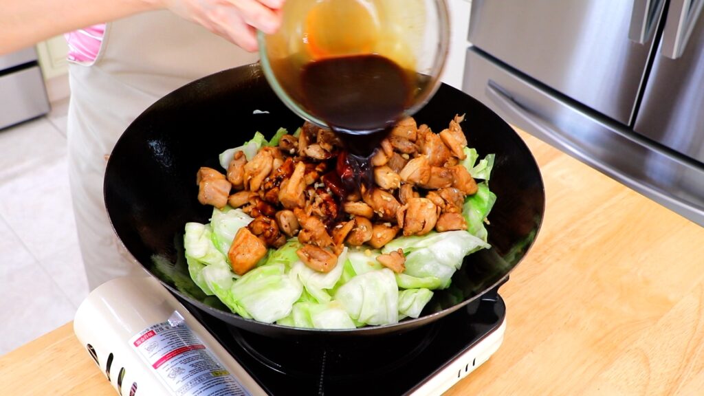 19-Min Chicken and Cabbage 5. Combine