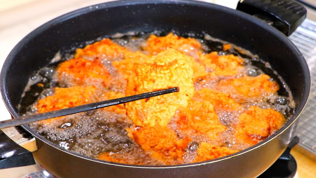 25-Min Soy Garlic Fried Chicken Wings 5. Second Fry Done